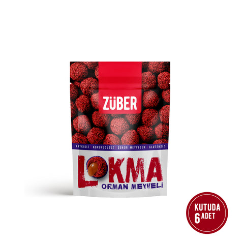 Lokma Orman Meyveli Meyve Topu 96g X 6 Adet