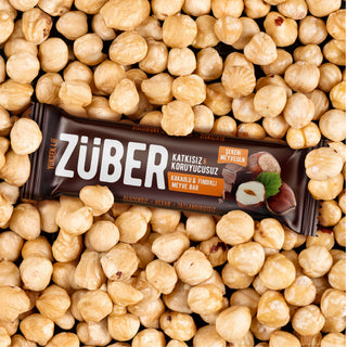 Kakaolu ve Fındıklı Meyve Bar 40gr  X 12 Adet - Züber