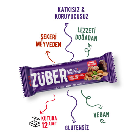 Karışık Kuruyemişli Bar 35gr X 12 Adet