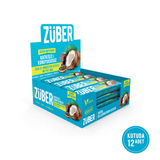 Chia ve Hindistan Cevizli Meyve Bar 40gr X 12 Adet - Züber