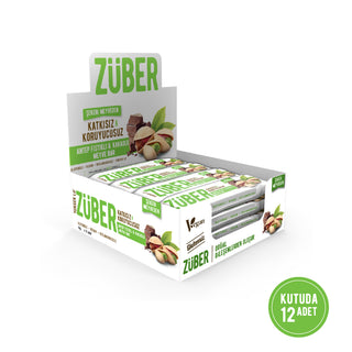 Antep Fıstıklı ve Kakaolu Meyve Bar 40gr  X 12 Adet - Züber