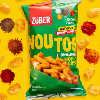 Noutos Nohut Cipsi Tanışma Paketi 55g X 6 Adet