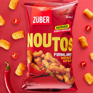 Noutos Nohut Cipsi Tanışma Paketi 55g X 6 Adet