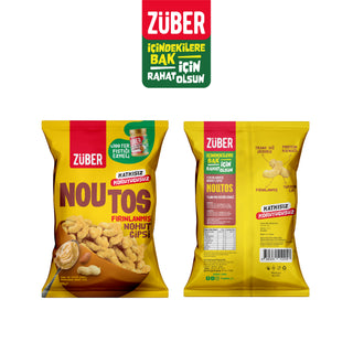 Noutos Nohut Cipsi %100 Yer Fıstığı Ezmeli 55g X 6 Adet