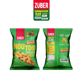 Noutos Kajun Baharatlı Nohut Cipsi 55g X 6 Adet