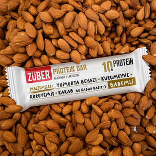 Bademli Protein Bar 40gr X 12 Adet - Züber