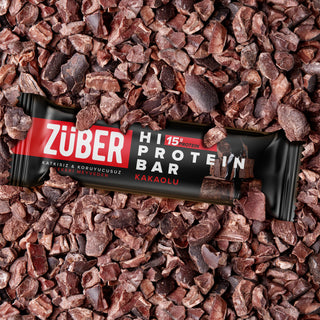 Kakaolu Hi Protein Bar 45gr X 12 Adet - Züber