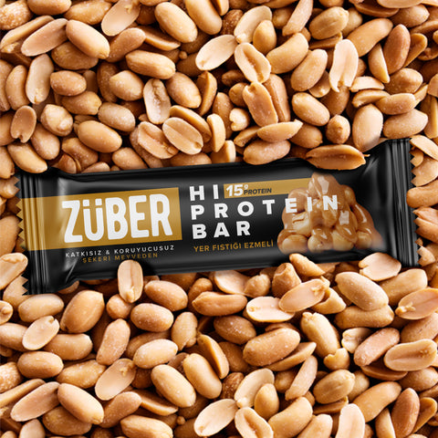 Yer Fıstığı Ezmeli Hi Protein Bar 45gr X 12 Adet