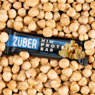 Fındık Ezmeli Hi Protein Bar 45gr X 12 Adet - Züber