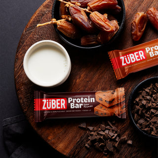 Kakao Parçacıklı Protein Bar 35gr X 12 Adet - Züber