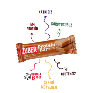 Karamelize Süt Aromalı Protein Bar 35g x12