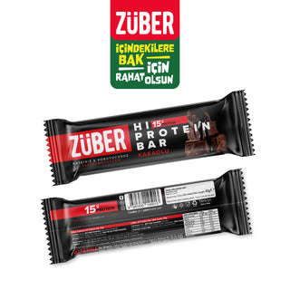 Kakaolu Hi Protein Bar 45gr X 12 Adet - Züber