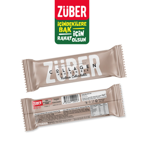 Kakao Çekirdekli Kolajen Bar 35gr X 12 Adet