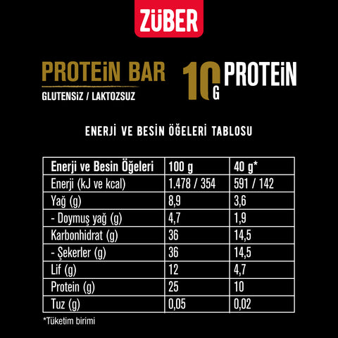 Kakaolu Protein Bar 40gr X 12 Adet