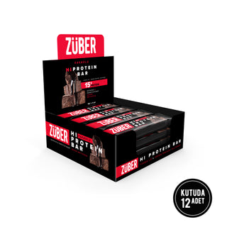 Kakaolu Hi Protein Bar 45gr X 12 Adet - Züber