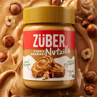 Nutzilla Fındık Kreması 315g x 3 Adet - Züber