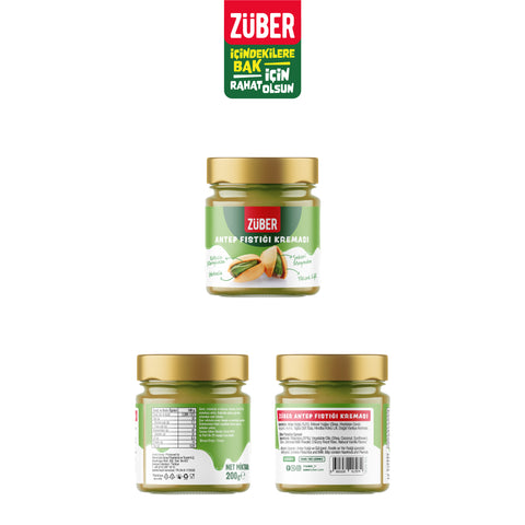 Antep Fıstığı Kreması 200 gr  x 3 Adet
