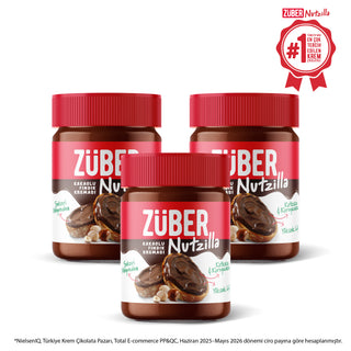 Nutzilla Kakaolu Fındık Kreması 315 g X 3 Adet