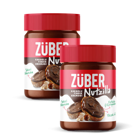 Nutzilla Kakaolu Fındık Kreması 315gr X 2 Adet