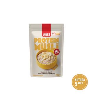 Muzlu Yulaflı Protein Müsli (20g Protein) 70g x 5 Adet