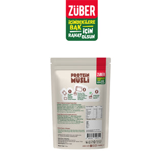 Kakaolu Kurabiyeli Yulaflı Protein Müsli (20g Protein) 70g x 5 Adet
