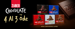 Çikolata'da 4 Al 3 Öde!
