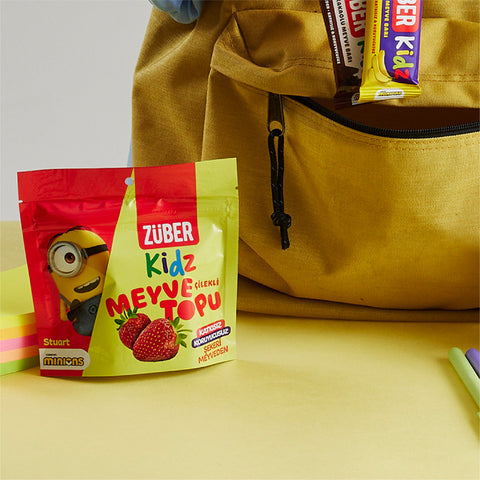 Kidz Fruit Ball  with Strawberry 42gr X 12 Pieces