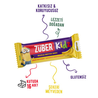 Kidz Muzlu Meyve Bar 25gr X 16 Adet - Züber