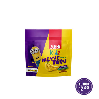 Kidz Muzlu Meyve Topu 42g X 12 Adet - Züber