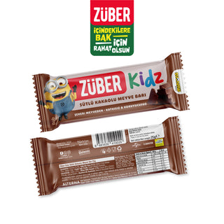 Kidz Sütlü Kakaolu Meyve Bar 25gr X 16 Adet - Züber