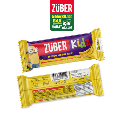 Kidz Muzlu Meyve Bar 25gr X 16 Adet - Züber