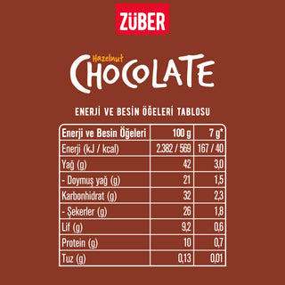 Fındıklı Sütlü Çikolata 42g x 6 Adet