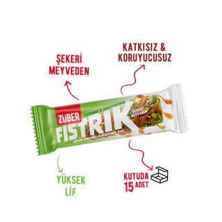 Fıstrık Antep Fıstıklı Kuruyemiş Bar 23g x 15 Adet