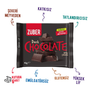 Bitter Çikolata 42g x 6 Adet