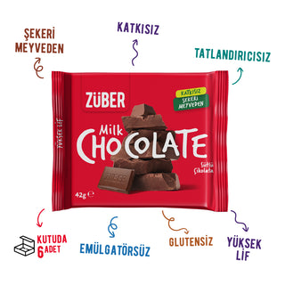 Sütlü Çikolata 42g x 6 Adet