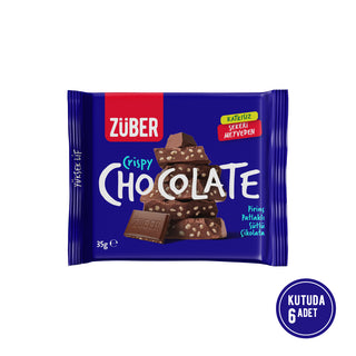 Pirinç Patlaklı Sütlü Çikolata 35g x 6 Adet