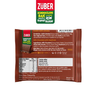 Fındıklı Sütlü Çikolata 42g x 6 Adet
