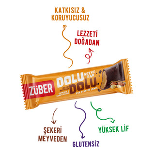 Dolu Dolu Meyve Bar Deneme Paketi 30gr X 12 Adet - Züber
