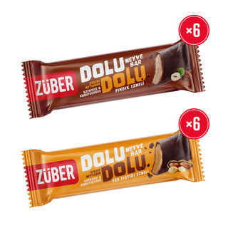 Dolu Dolu Meyve Bar Deneme Paketi 30gr X 12 Adet - Züber
