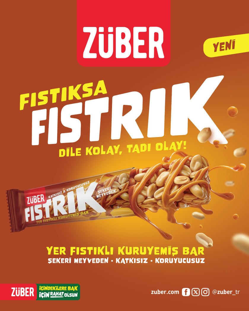 Züber | Katkısız, Koruyucusuz, Şekeri Meyveden Atıştırmalıklar