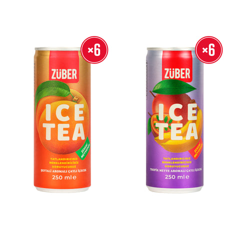 Ice Tea Tropik & Şeftali 250ml X 12 Adet