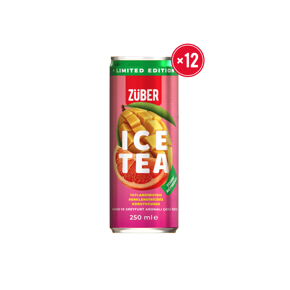 Ice Tea Greyfurt&Mango Aromalı 250ml x 12 Adet
