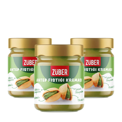 Antep Fıstığı Kreması 200 gr  x 3 Adet - Züber